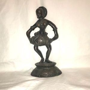 Solid Bronze  Statue of Lord Shiva, Cosmic God of Dance.